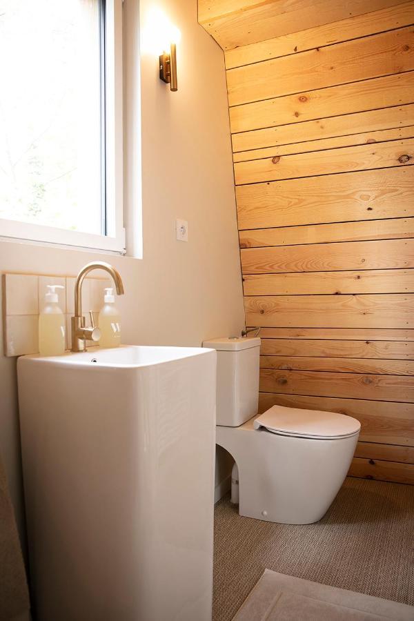 Bain de forêt - Lodges Cosy&Spa Neufchâtel-Hardelot Extérieur photo