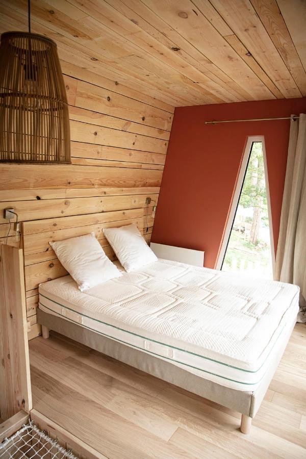 Bain de forêt - Lodges Cosy&Spa Neufchâtel-Hardelot Extérieur photo
