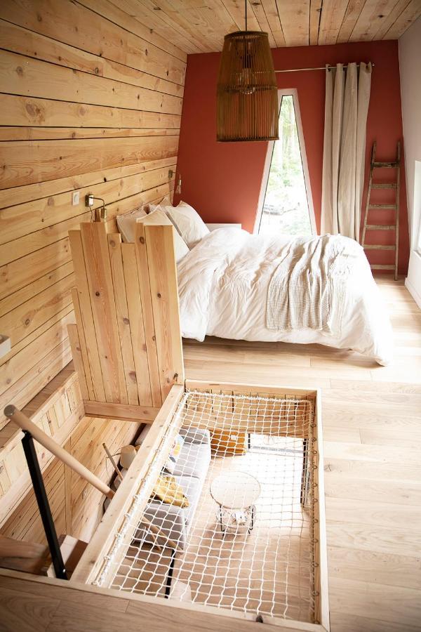 Bain de forêt - Lodges Cosy&Spa Neufchâtel-Hardelot Extérieur photo